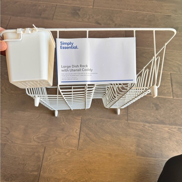 Simple esential Other - Brand new large dish rack with Utensil Caddy